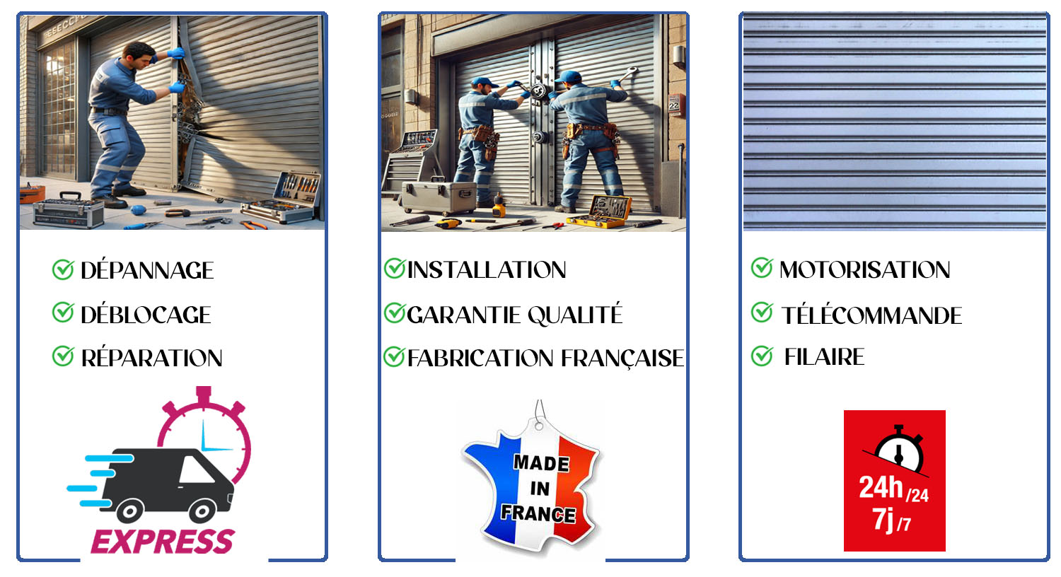 Rideaux Metalliques Asnieres
