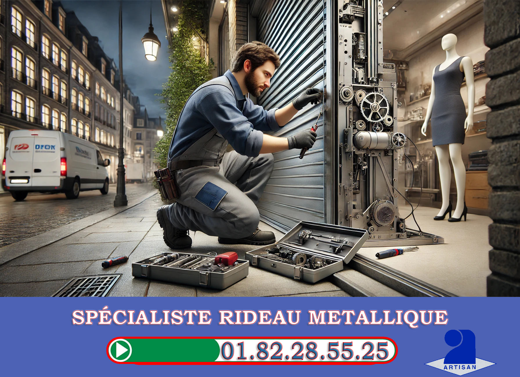 Rideaux Metalliques Asnieres
